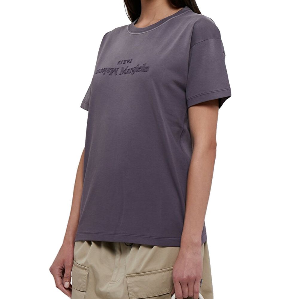 Purple Cotton T-Shirt