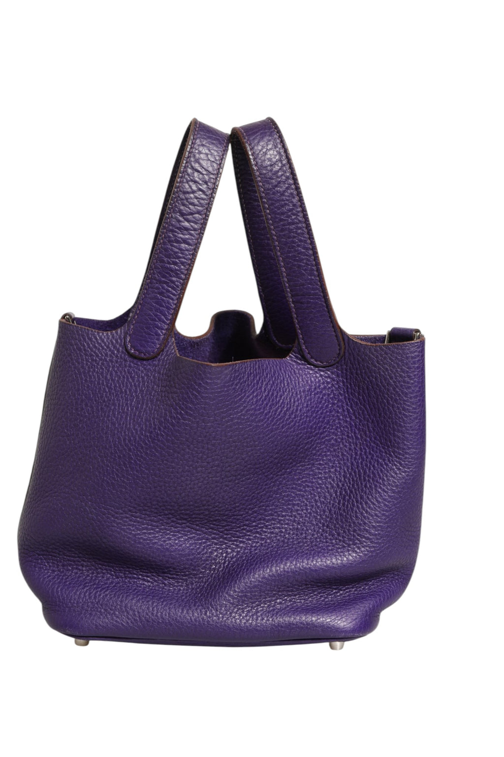 Picotin Lock PM Clemence Leather Bag