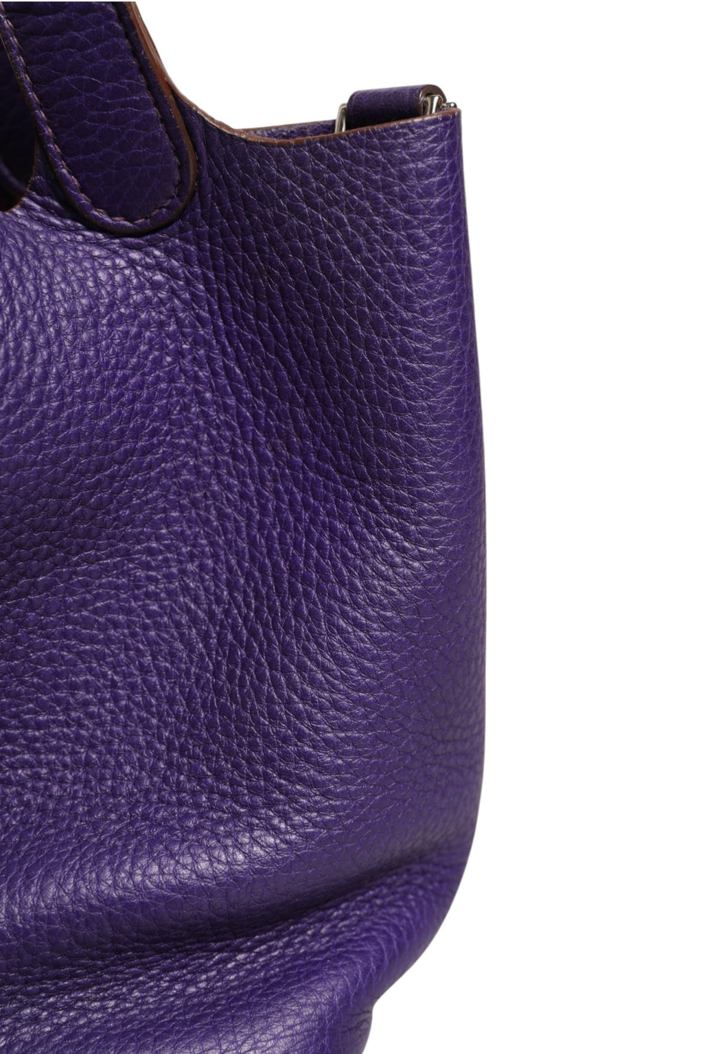 Picotin Lock PM Clemence Leather Bag