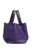 Picotin Lock PM Clemence Leather Bag
