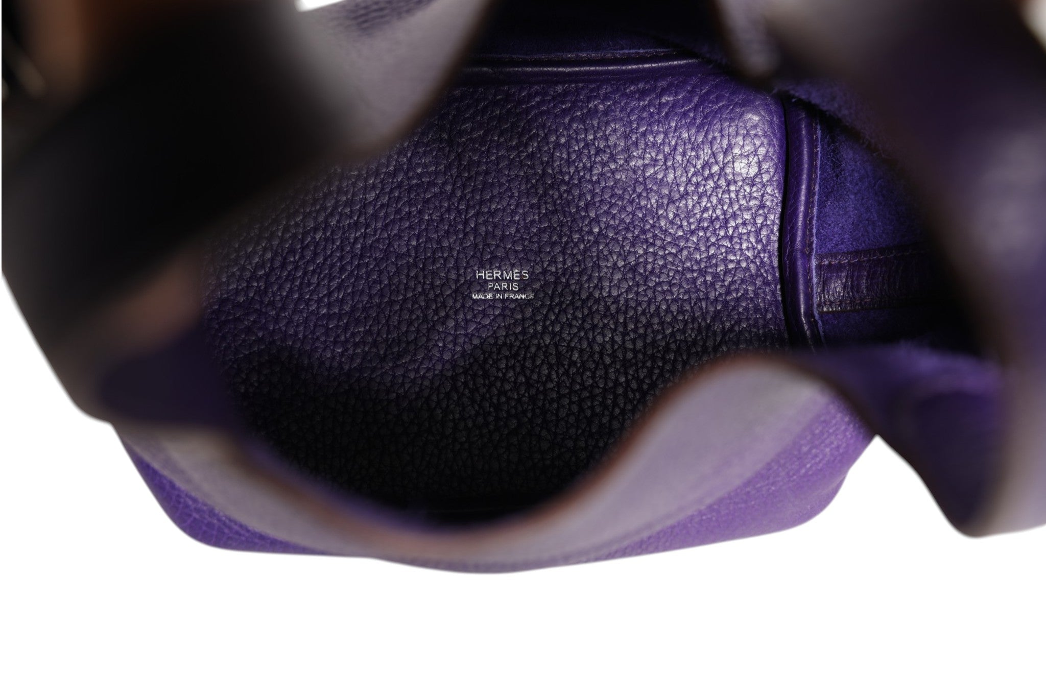 Picotin Lock PM Clemence Leather Bag