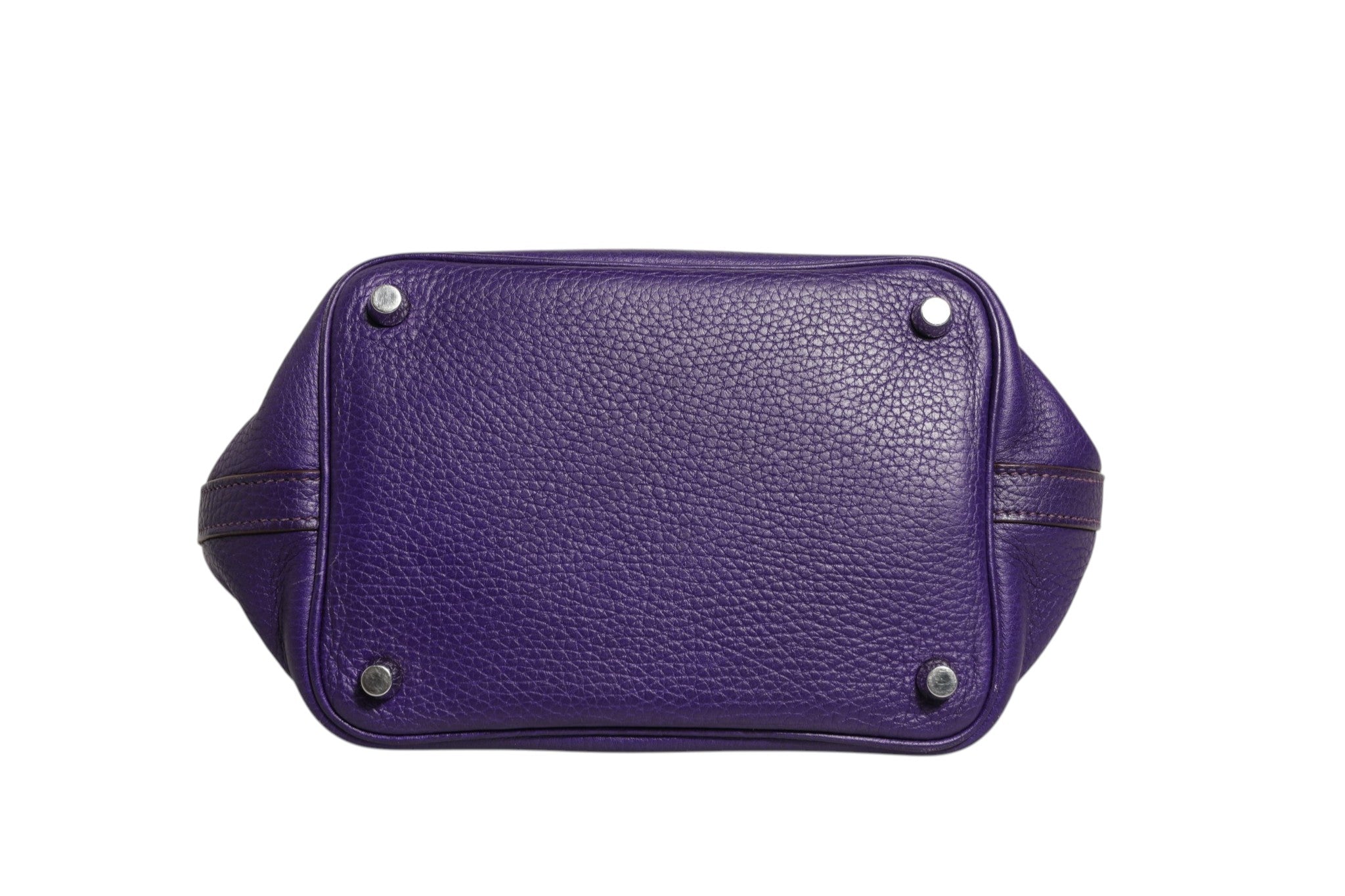 Picotin Lock PM Clemence Leather Bag