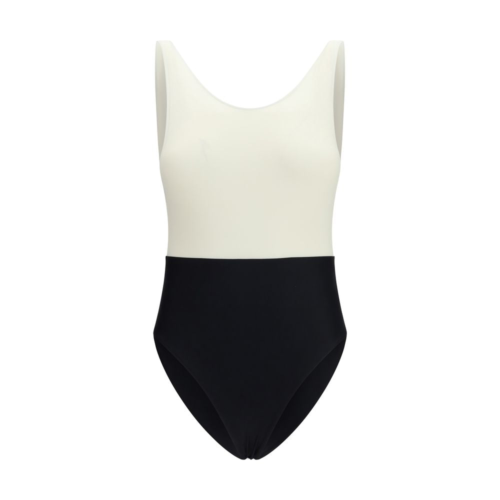 Multicolor Polyamide One-Piece Swimsuit