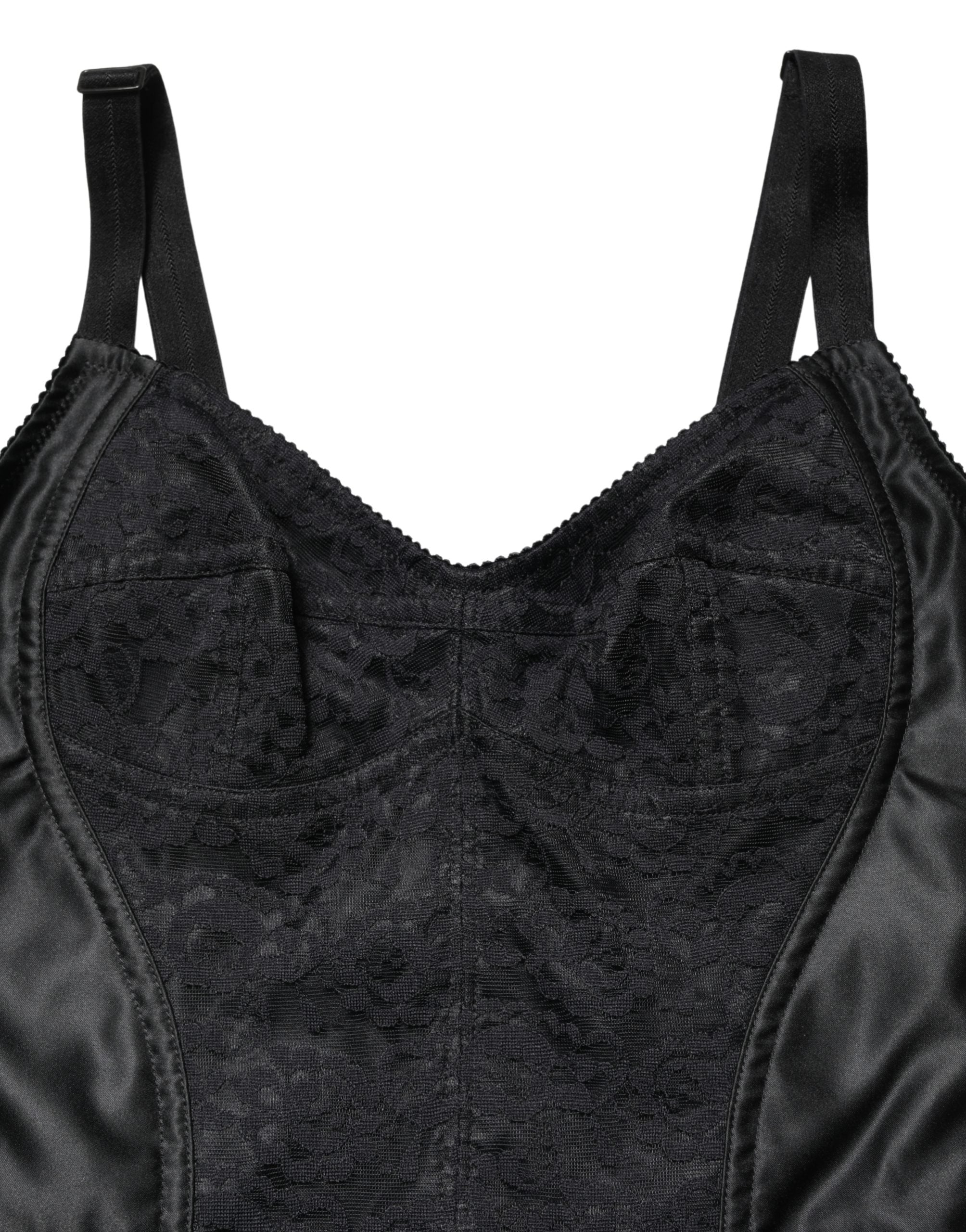 Black Floral Sheath Sleeveless Mini Dress