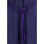 Blue Viscose Jumpsuit