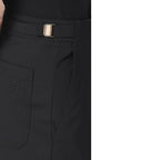 Black Wool Casual Pants