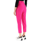 Multicolor Wool Cropped Pants