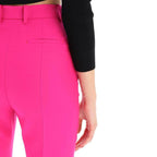 Multicolor Wool Cropped Pants