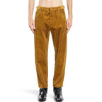 Bicolor Cotton Casual Pants