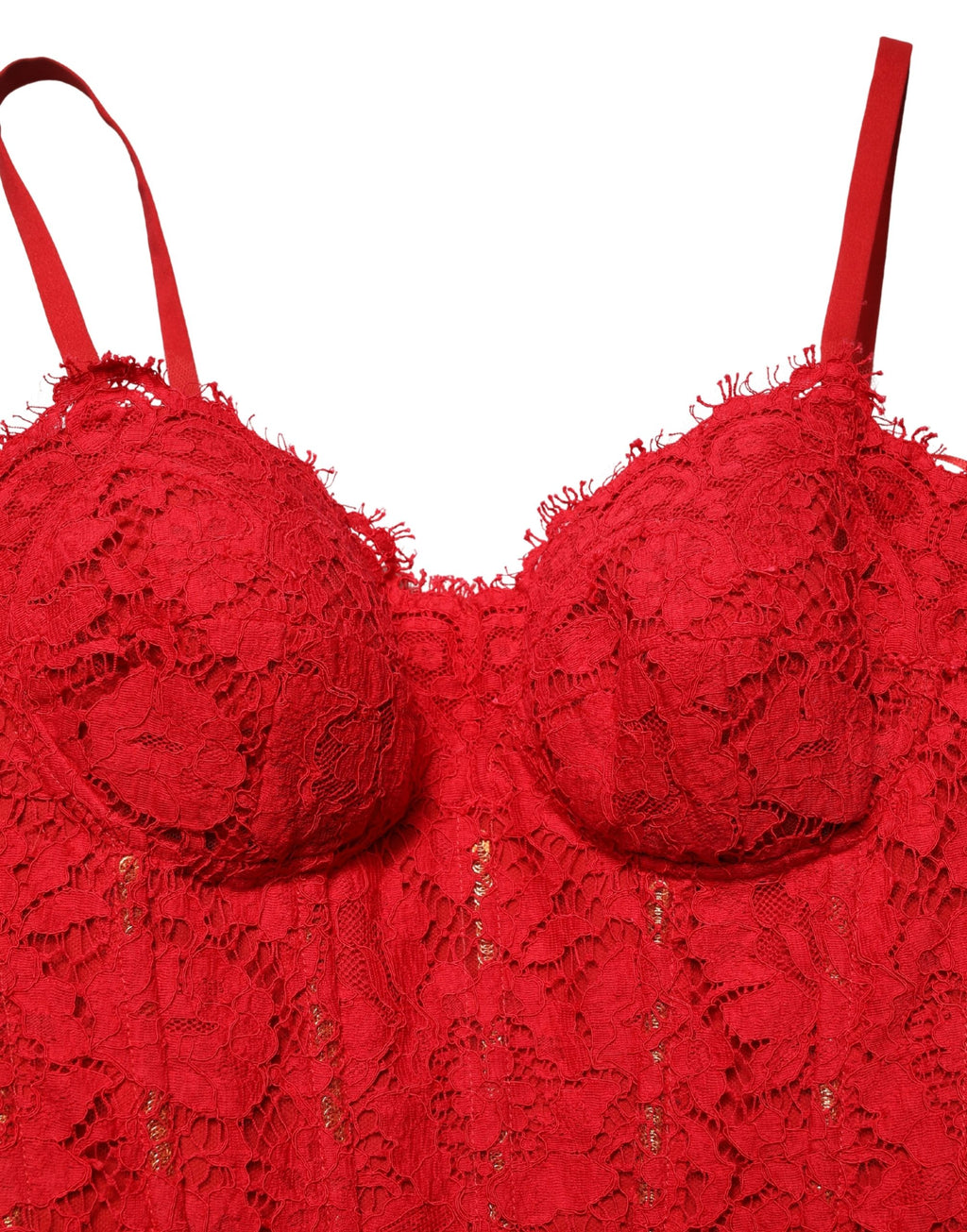 Red Corset Lace Bodice Draped Long Gown Dress