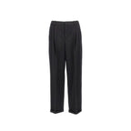 Black Cashmere Casual Pants