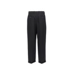Black Cashmere Casual Pants