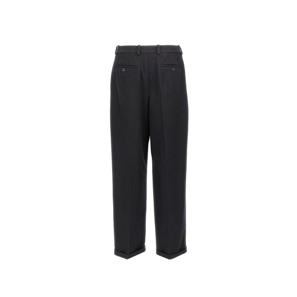 Black Cashmere Casual Pants