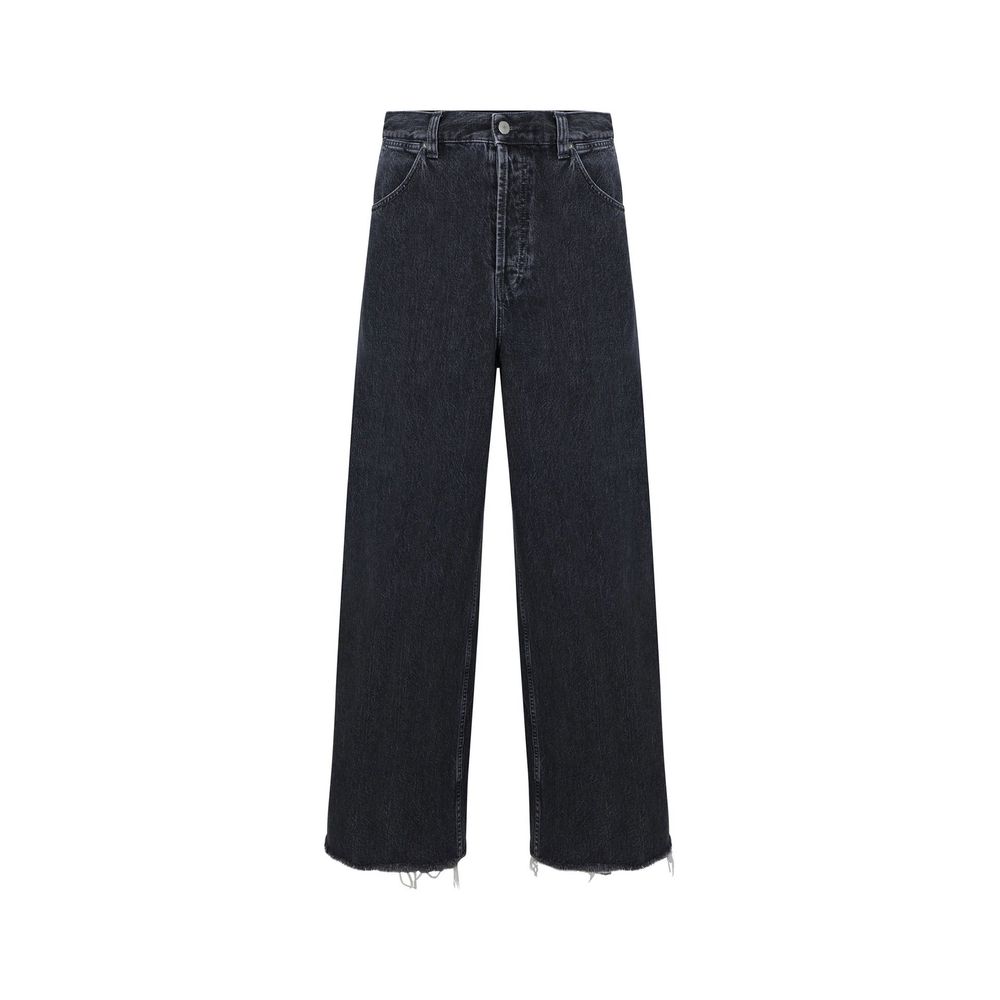 Black Cotton Jeans Denim