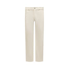 White Cotton Jeans Denim