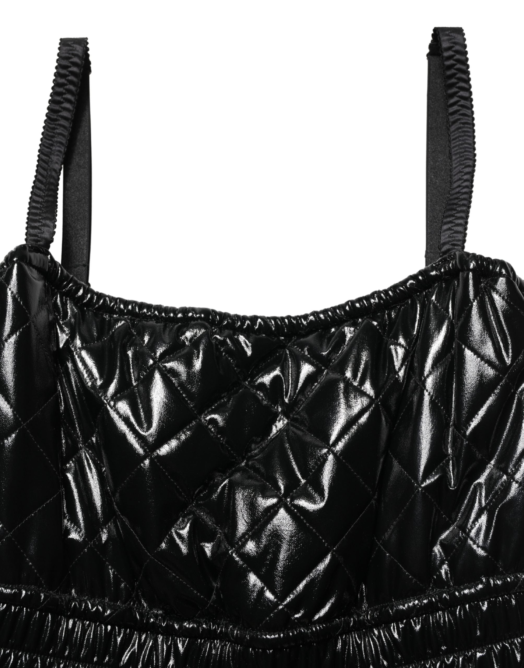 Black Sleeveless Romper Jumpsuit Dress