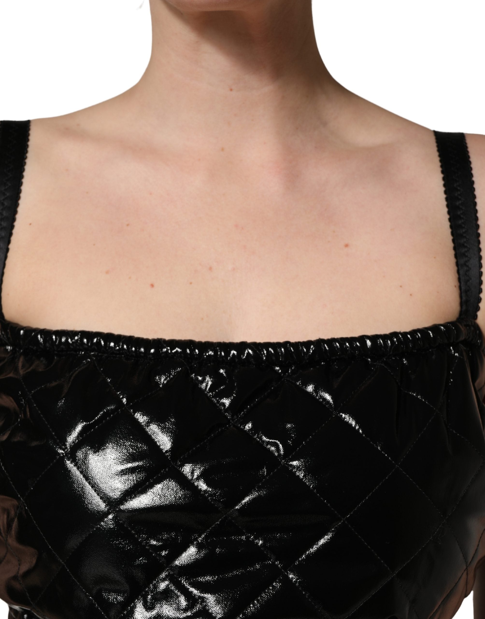 Black Sleeveless Romper Jumpsuit Dress