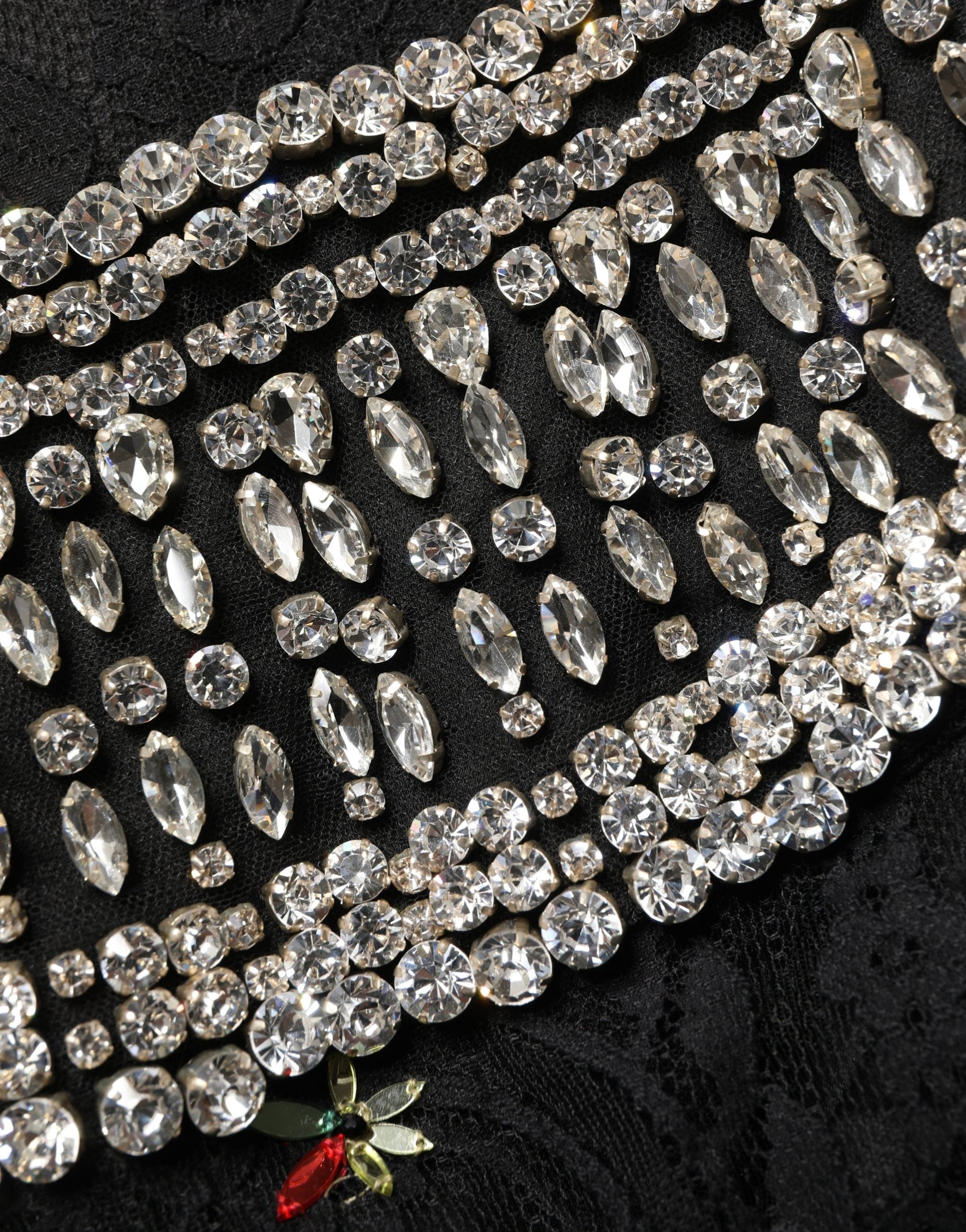 Black Sequin Embellished Sheath Mini Dress