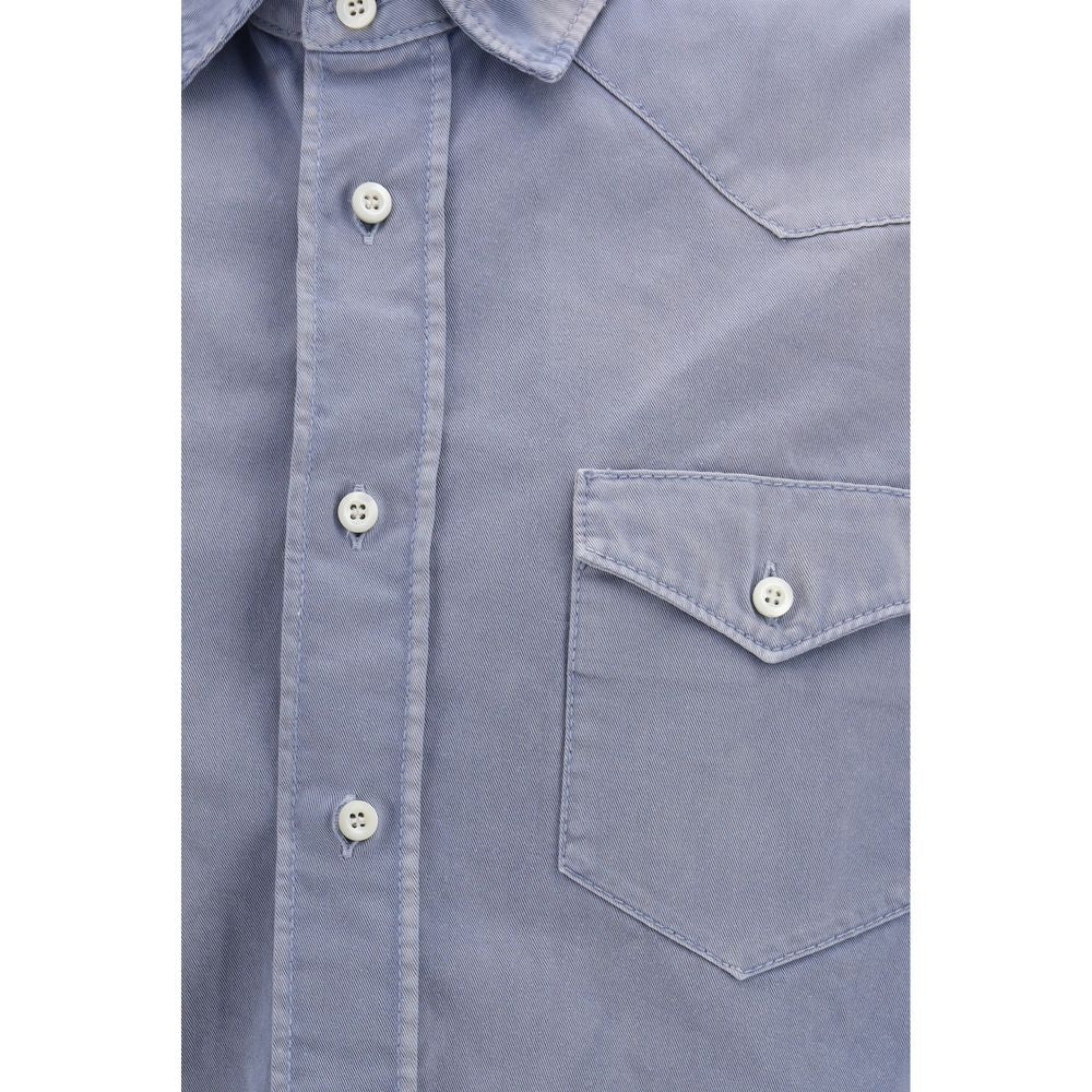 Blue Cotton Shirt
