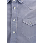 Blue Cotton Shirt