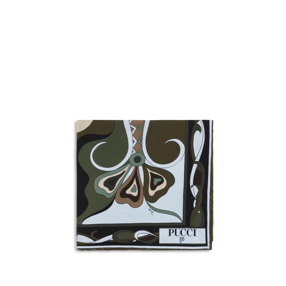 Multicolor Silk Scarf