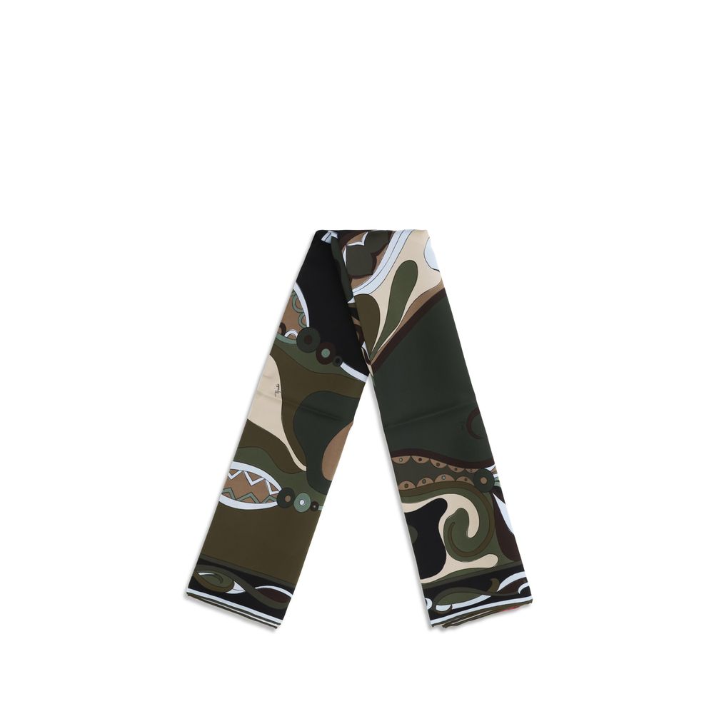 Multicolor Silk Scarf