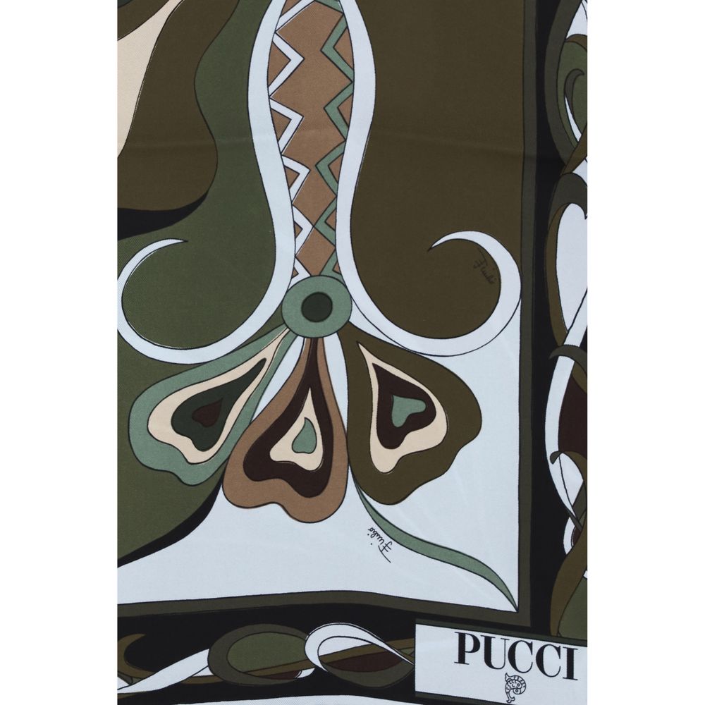 Multicolor Silk Scarf