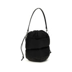 Black Polyamide Backet Bag