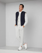 Multicolor Polyamide Sleveless Jacket