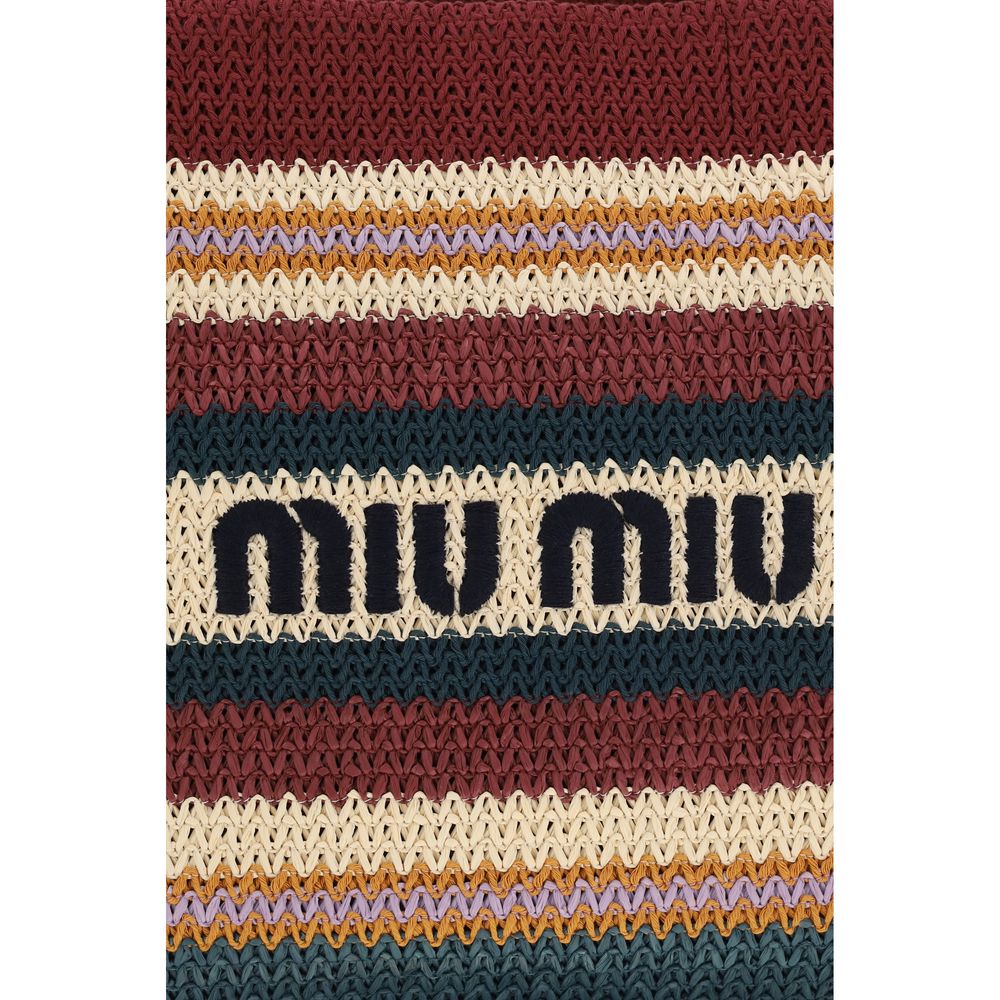 Multicolor Cotton Shoulder Bag