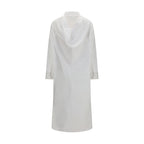 White Cotton Casual Dress