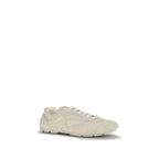 Beige Calf Leather Bos Taurus Sneakers