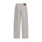 White Cotton Jeans Denim