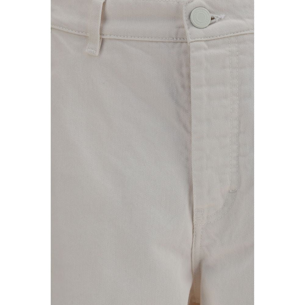 White Cotton Jeans Denim