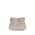 Beige Cotton Handbag