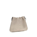 Beige Cotton Handbag