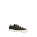 Black Calf Leather Bos Taurus Low Top Sneakers