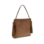 Brown Lamb Ovis Aries Aries Shoulder Bag