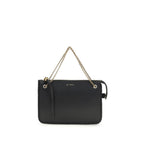 Black Calf Leather Bos Taurus Clutch Bag