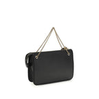 Black Calf Leather Bos Taurus Clutch Bag