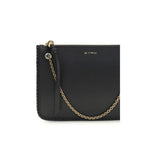 Black Calf Leather Bos Taurus Clutch Bag