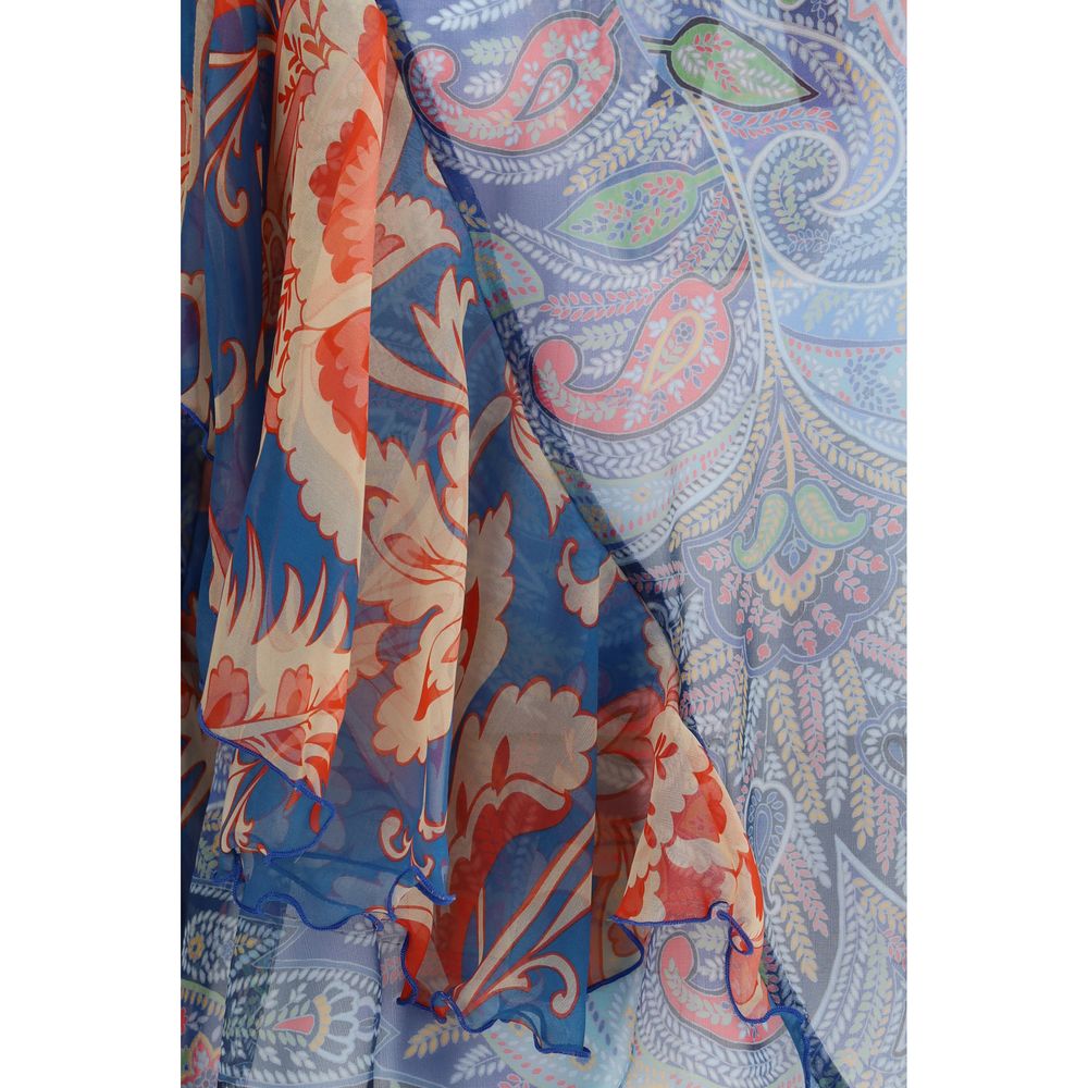 Multicolor Silk Pattern Shirt