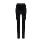 Black Triacetate Leggings