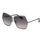 Gray Metal Sunglasses