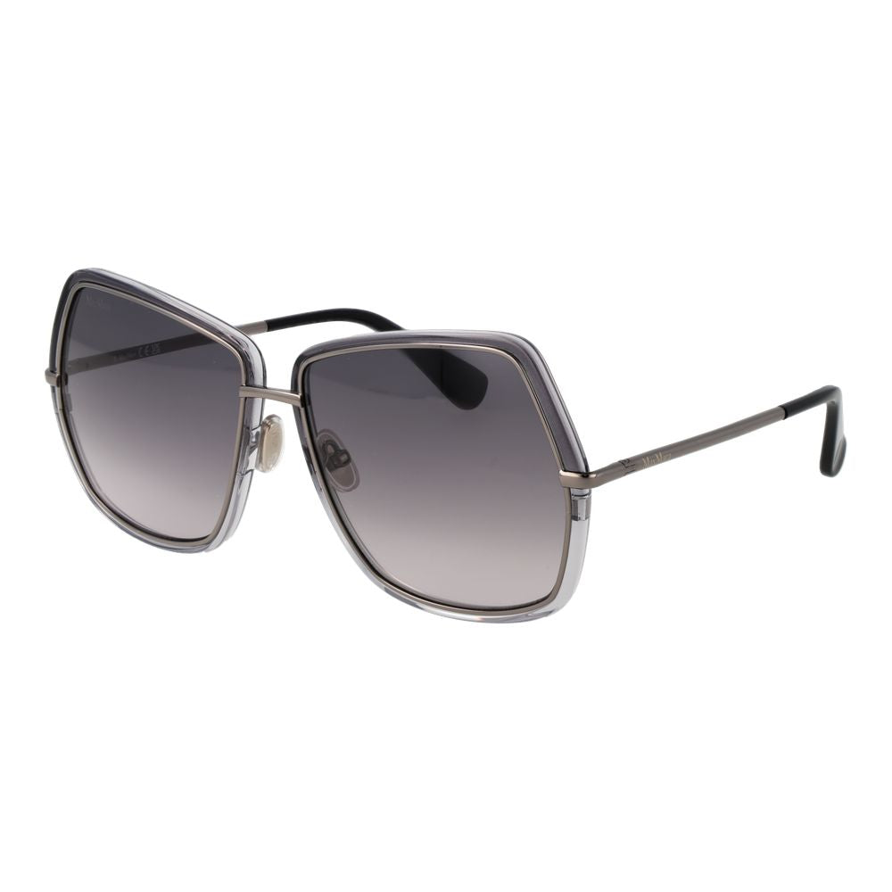 Gray Metal Sunglasses