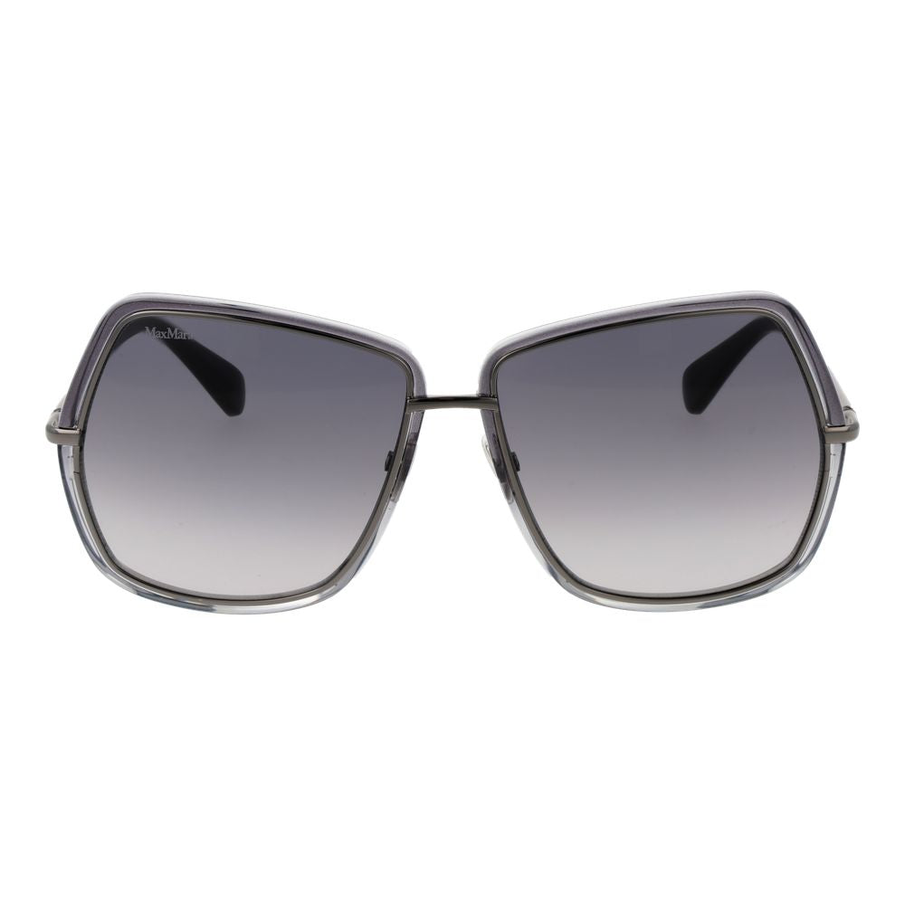Gray Metal Sunglasses