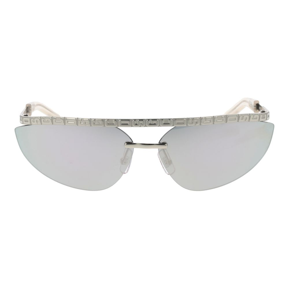 Silver Metal Sunglasses