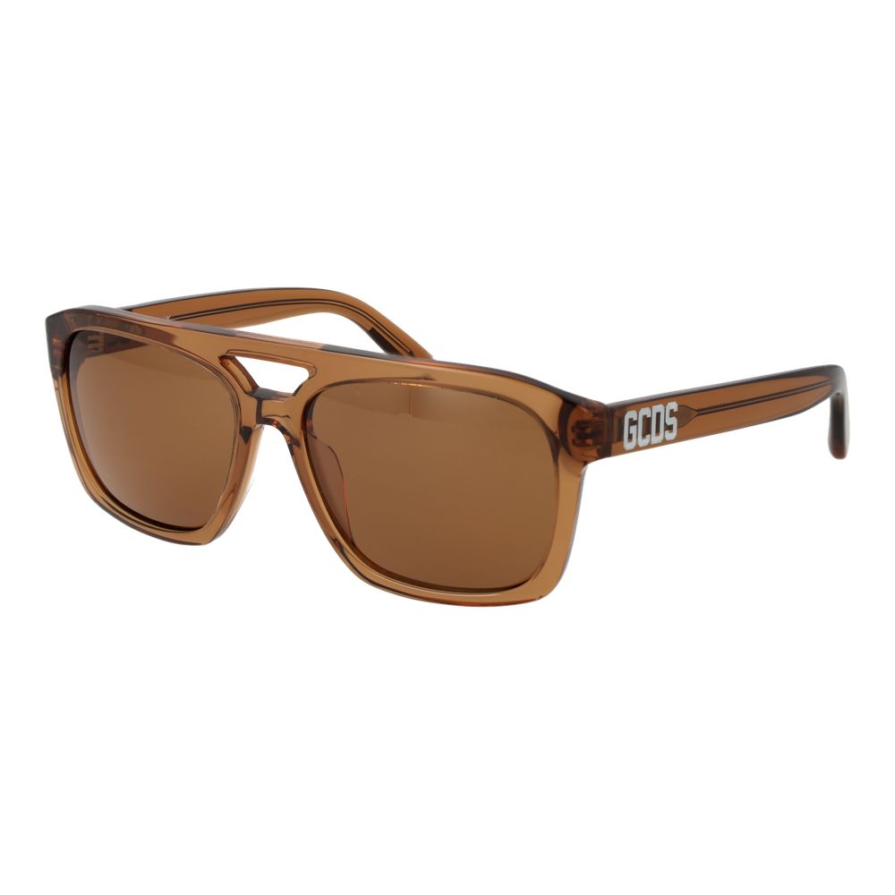 Brown Plastic Sunglasses