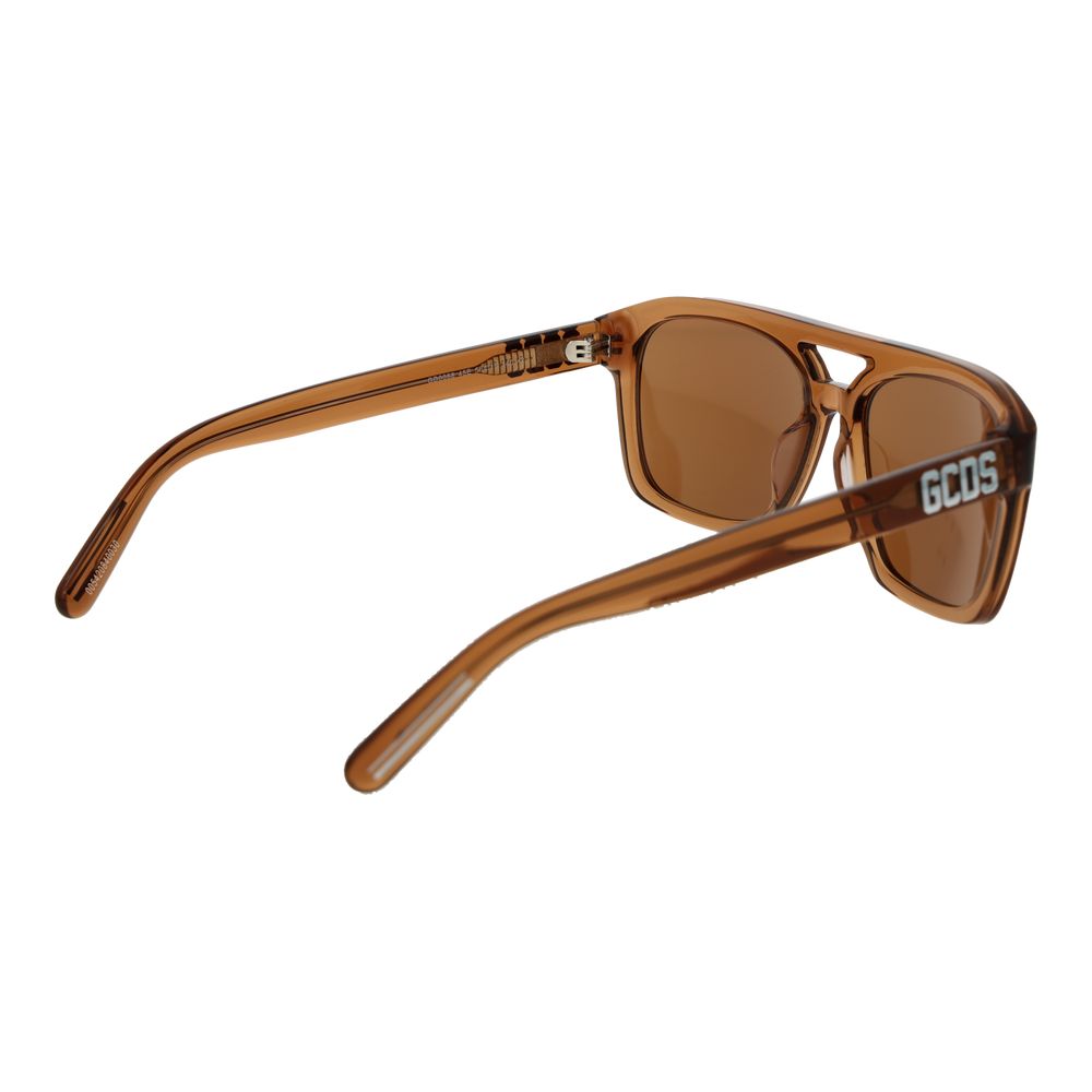 Brown Plastic Sunglasses