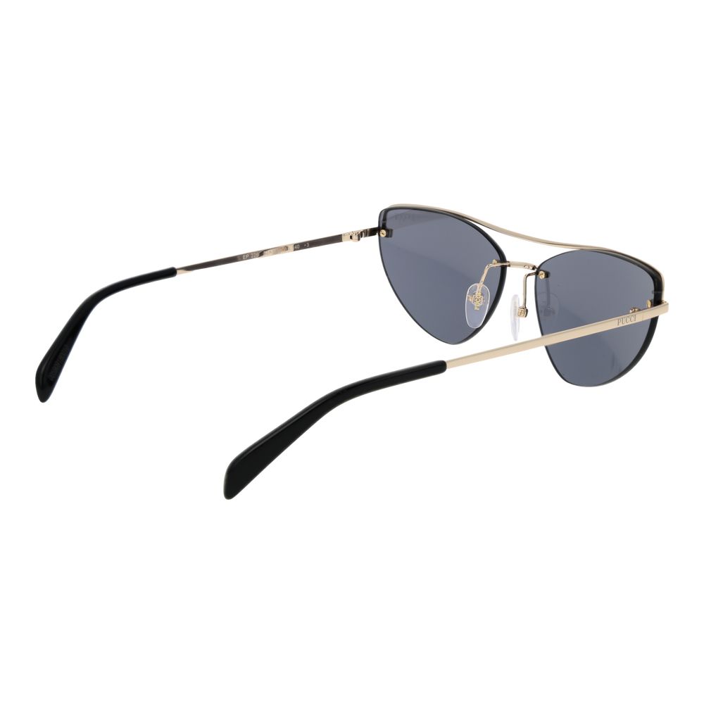 Gold Metal Sunglasses